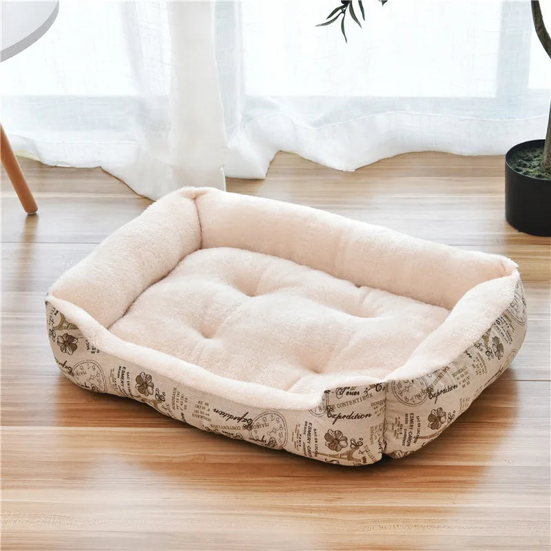 Insulated Thermal Pet Bed - Cozy Warmth and Comfort