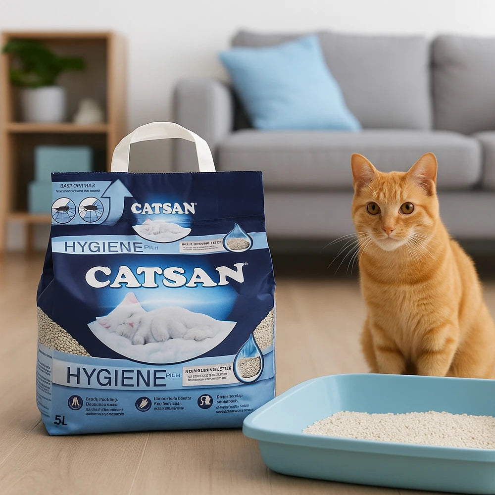 CATSAN Hygiene Litter: For Maximum Cleanliness and Odor Containment