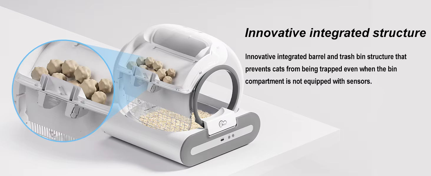 DOEL Self-Cleaning Smart Cat Litter Box with Wi-Fi & Radar Detection
