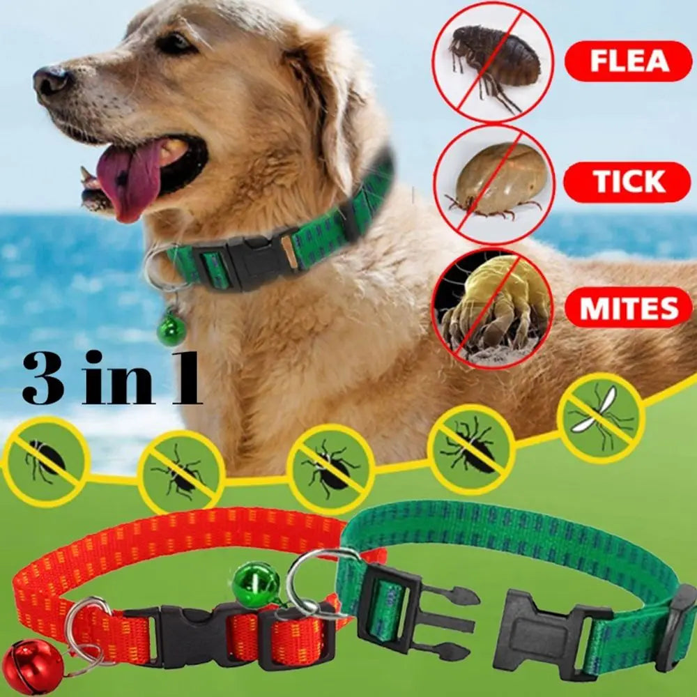 3-in-1 Multi-Pest Protection Dog Collar (Flea, Tick, Mite)