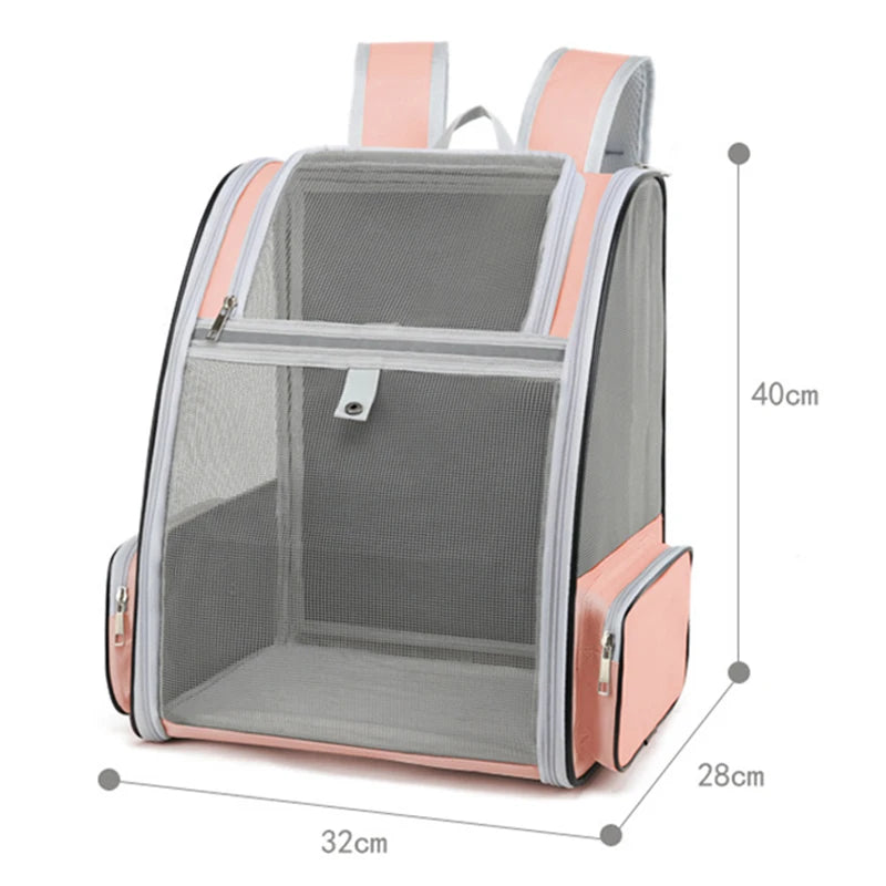 Max-Ventilation Pet Backpack Carrier (6kg Capacity)