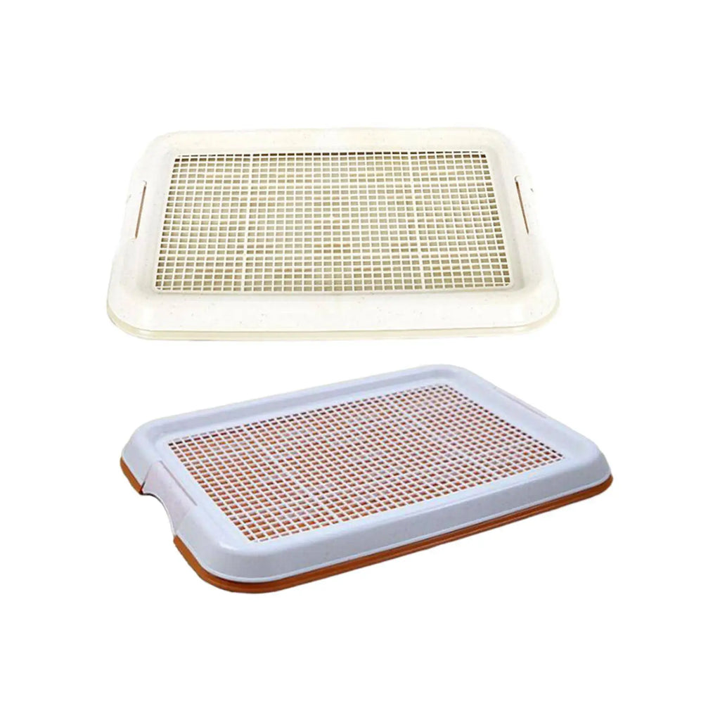 Simple Grate Pet Potty Training Tray