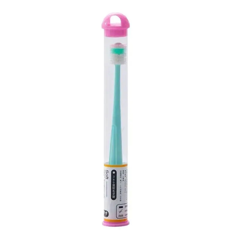 360° Rotating Bristle Non-Slip Handle Toothbrush
