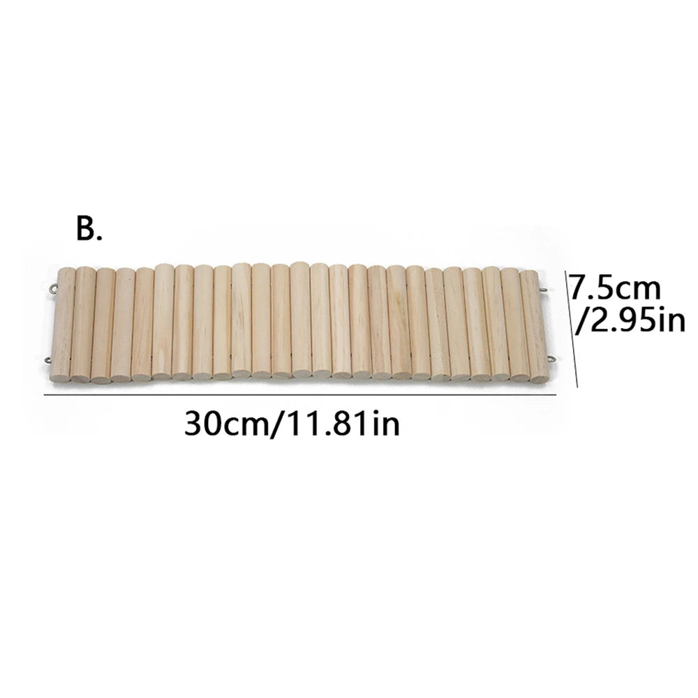 Flexible Wooden Exploration Bridge Set