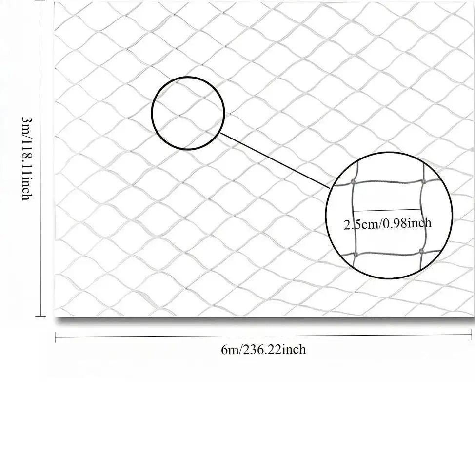 Invisible Cat Safety Net (Windows and Balconies) - Security and Freedom