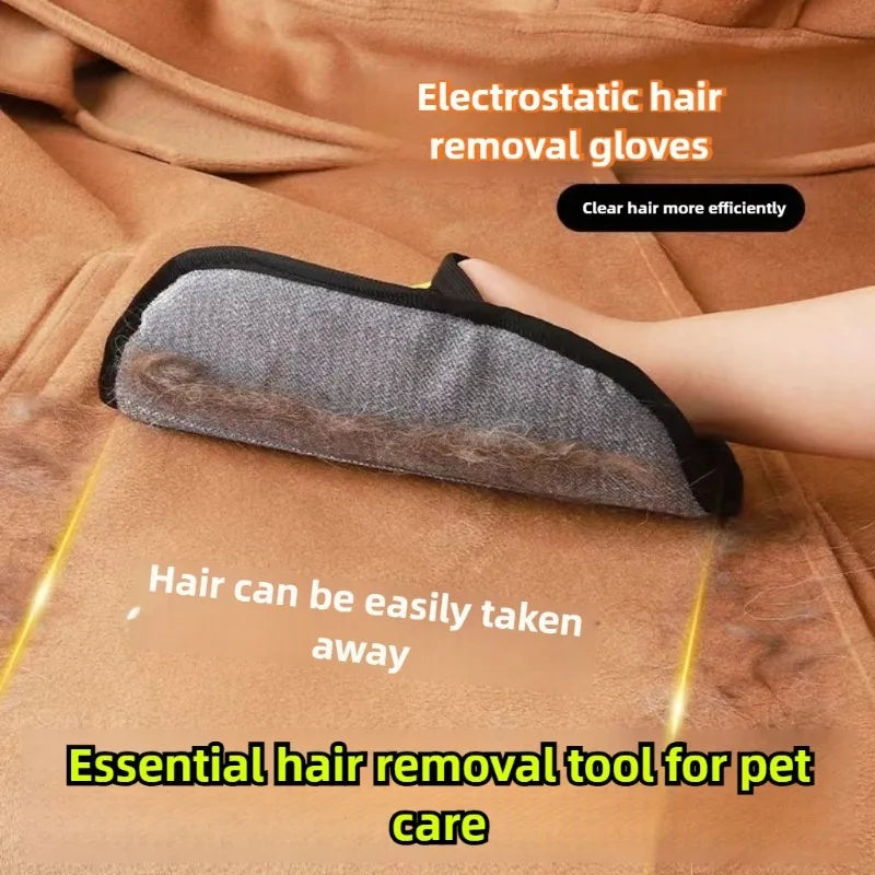 Electrostatic Fabric Pet Hair Removal Glove
