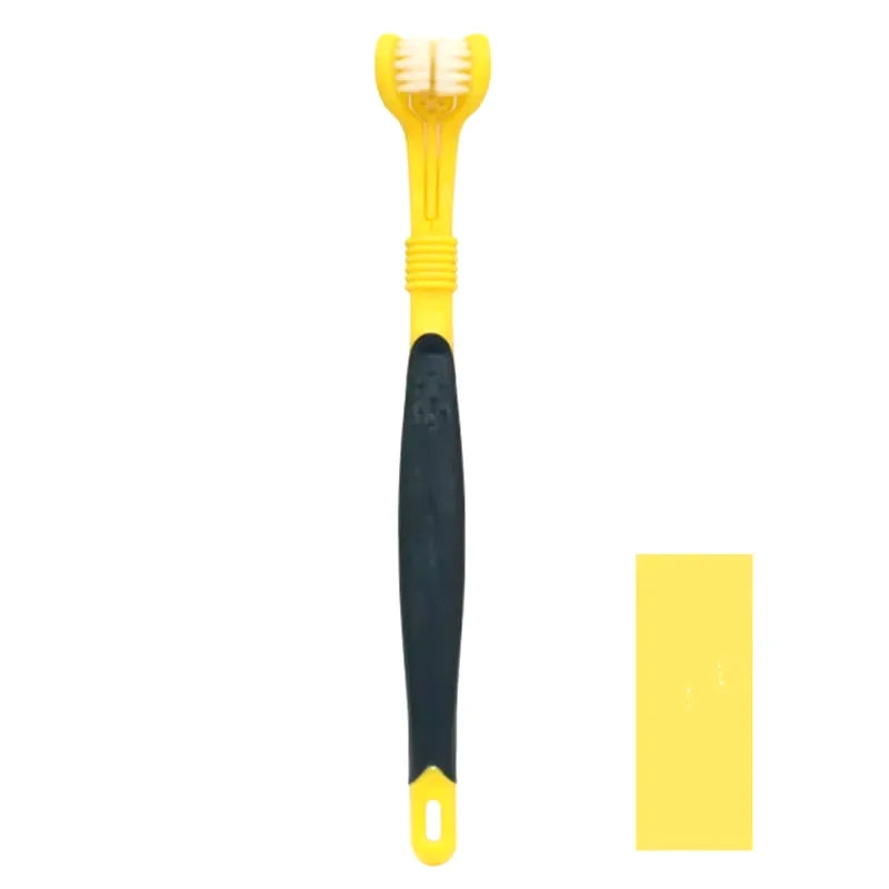 3-Head All-Round Pet Dental Toothbrush