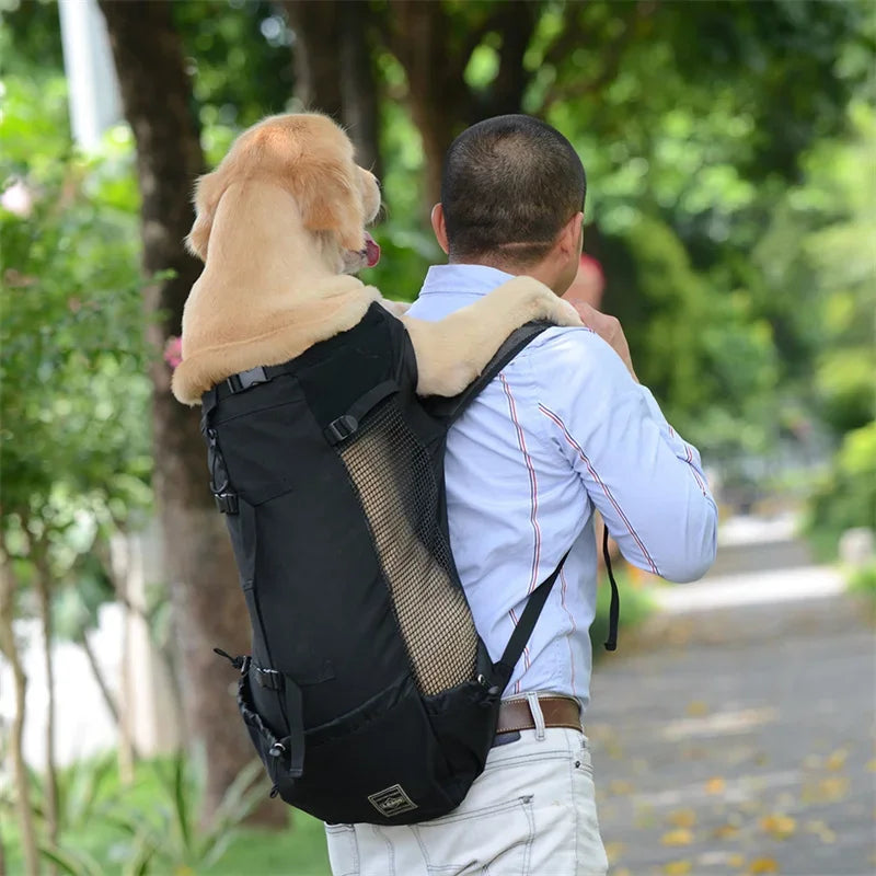 Ergonomic Hands-Free Pet Front Carrier Backpack