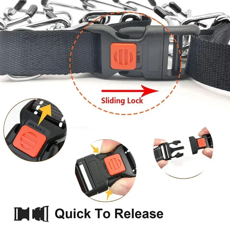 Safe-Correction Dog Prong Training Collar