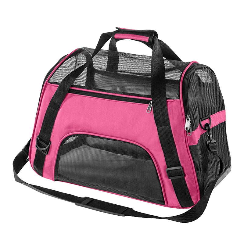 Multi-Mesh Comfort Pet Travel Tote