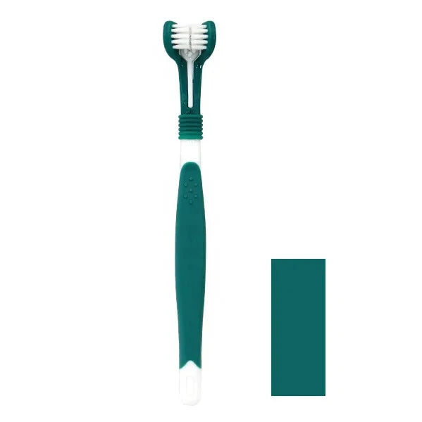 3-Head All-Round Pet Dental Toothbrush