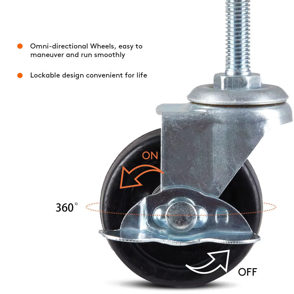 Heavy-Duty Lockable Dog Crate with Removable Tray