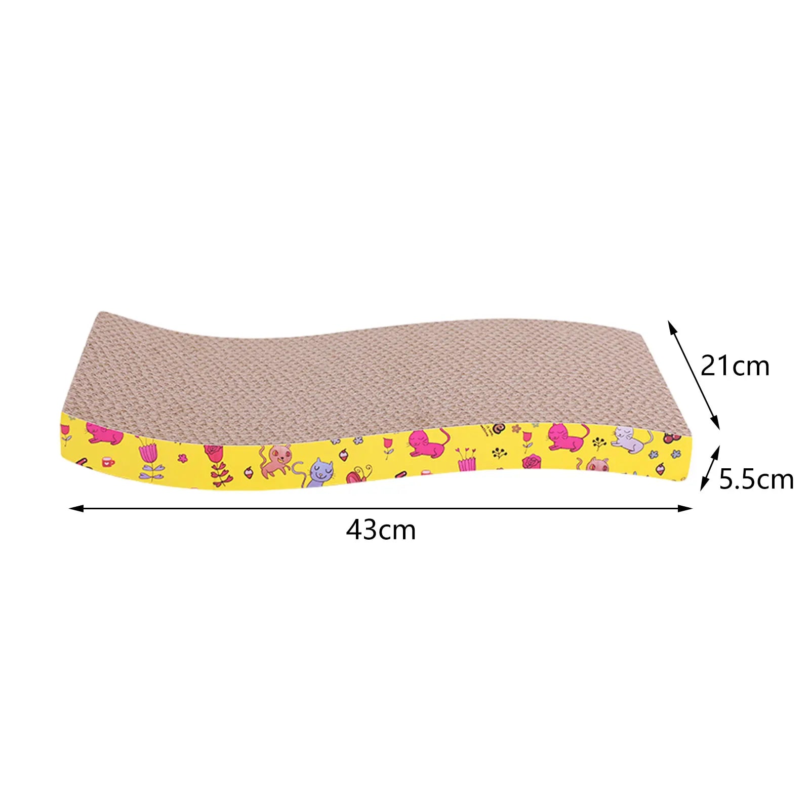 Sustainable Cardboard Cat Scratcher