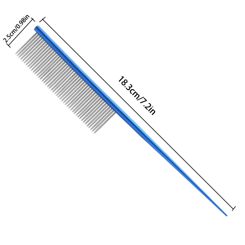 Gentle Care Stainless Steel Grooming Comb