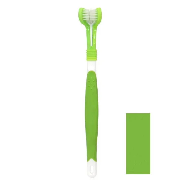 3-Head All-Round Pet Dental Toothbrush