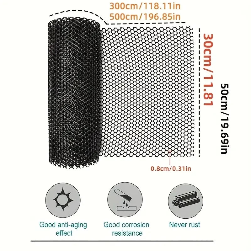 Mesh Pet Safety Gate (White or Black) - No-Drill Protection