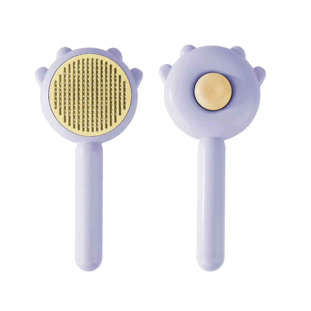 Quick-Release Self-Cleaning Pet Brush