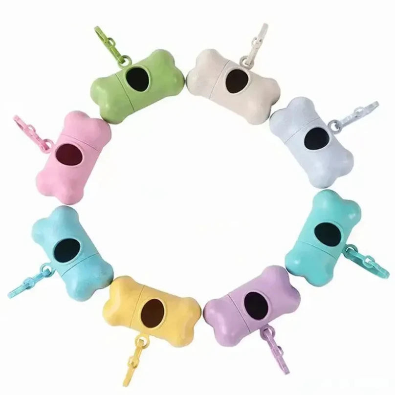 Cute Bone-Shaped Pet Waste Bag Dispenser