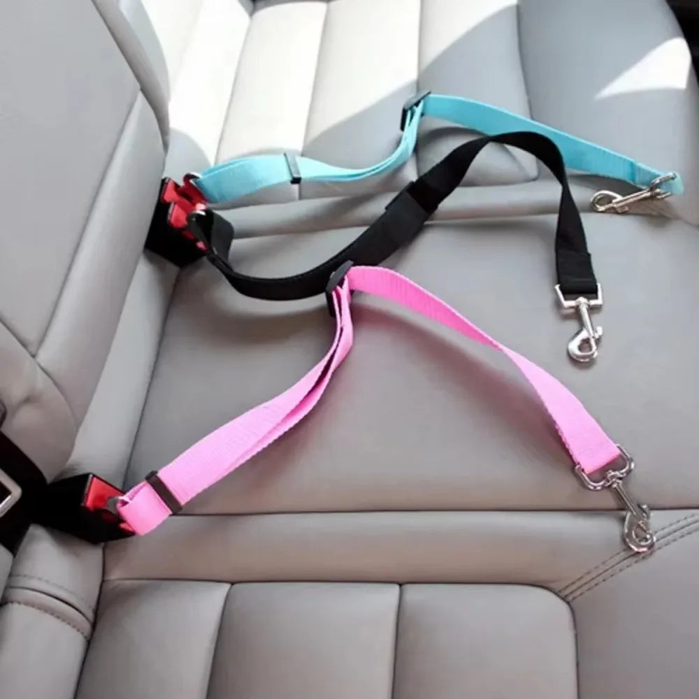 Universal Swivel Clip Adjustable Pet Safety Seat Belt