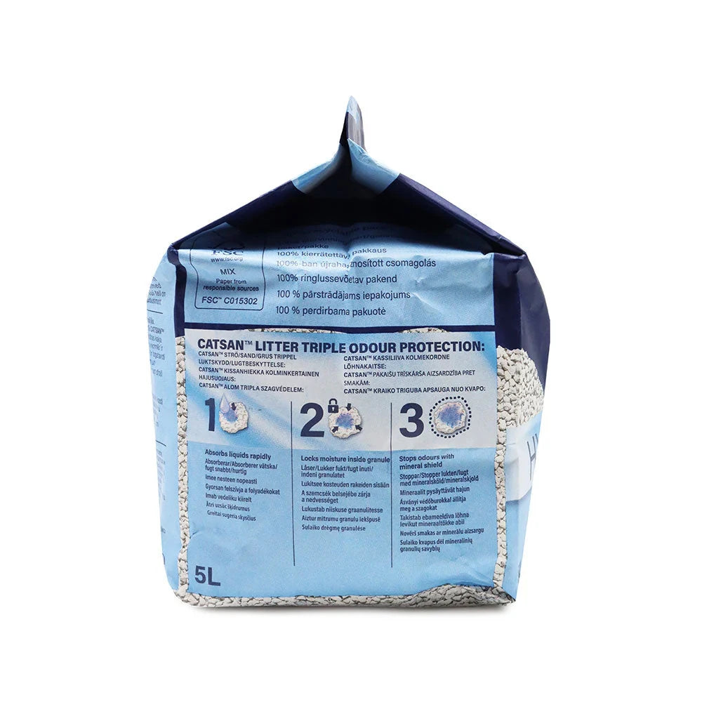 CATSAN Hygiene Litter: For Maximum Cleanliness and Odor Containment