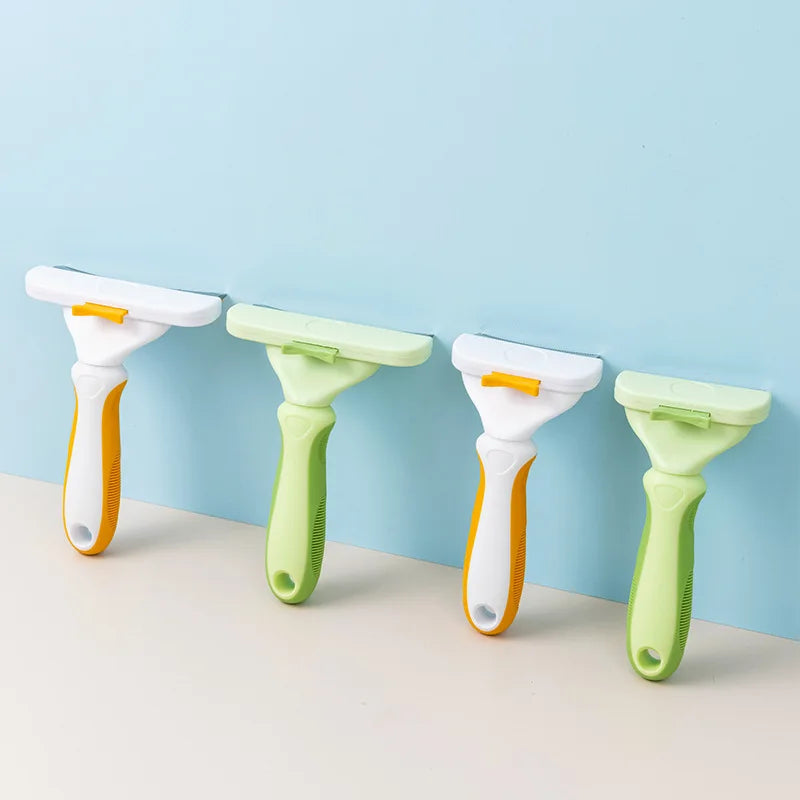 Precision Curved Arc Pet Deshedding Brush