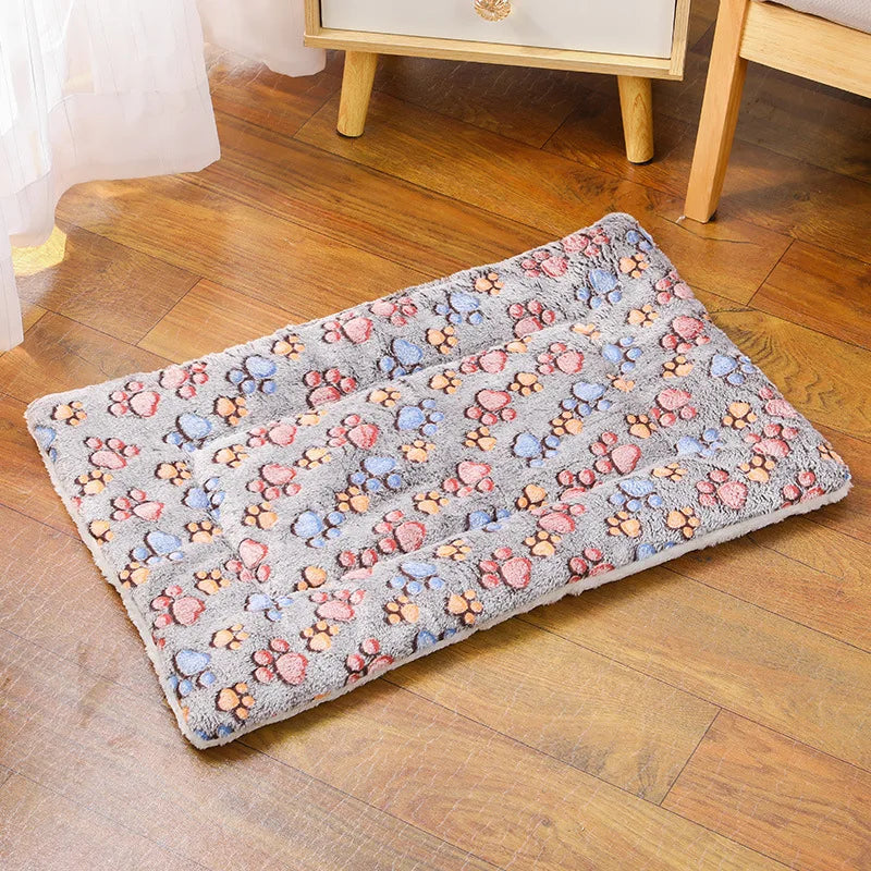 Fluffy Winter Pet Mat/Blanket (Assorted Prints) - Maximum Snuggle
