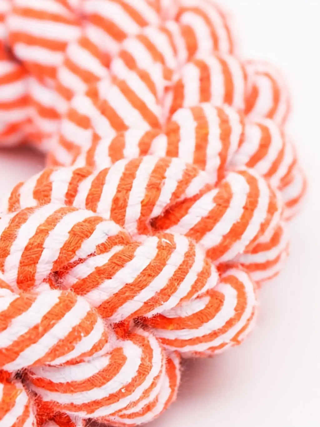 Braided Rope Dog Toy (Ring Shape) - Durability and Dental Cleaning