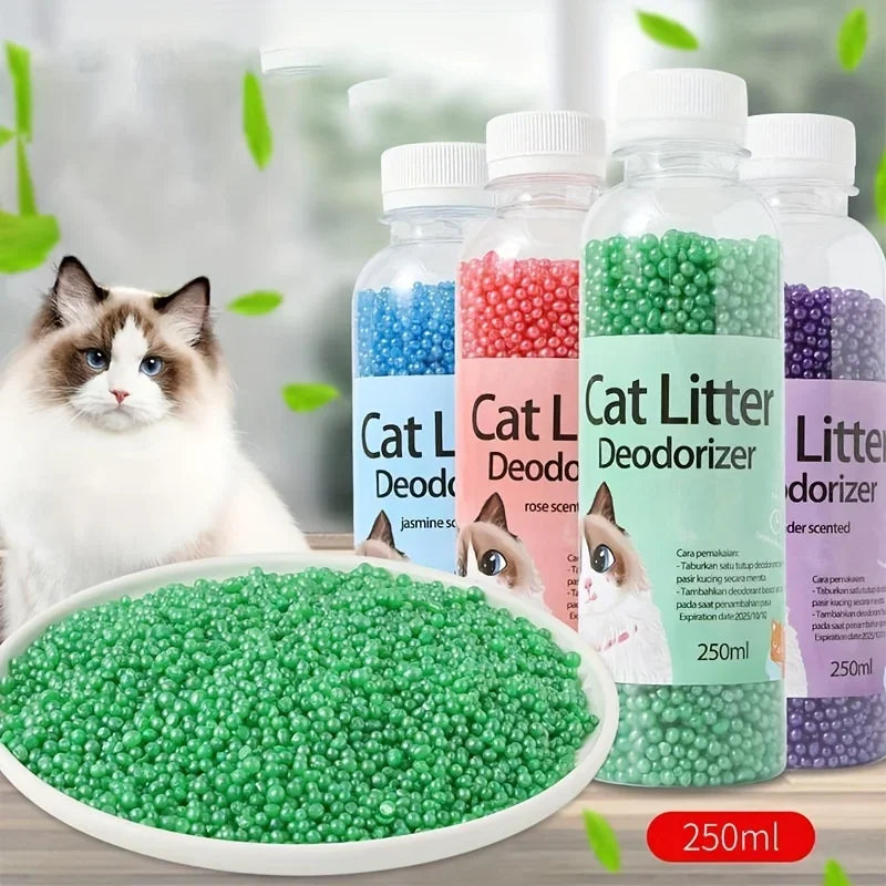 Multi-Scent Cat Litter Deodorizer Beads (250ml)