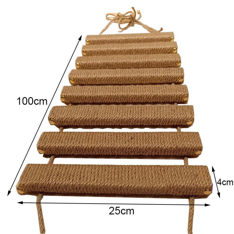 Sisal Vertical Climbing Ladder for Cats