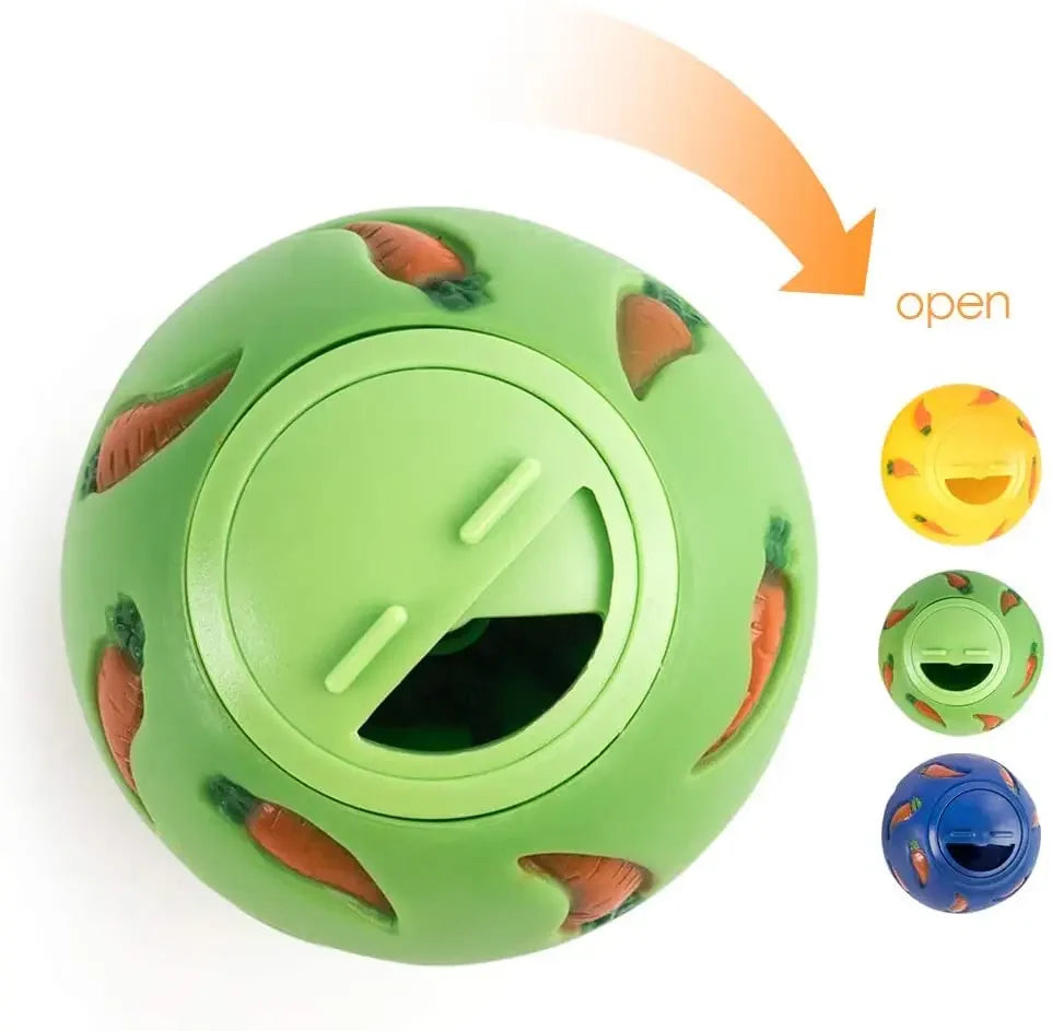 Carrot-Toss Treat Ball (Slow Feeder)