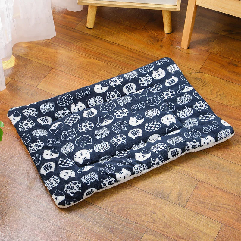 Fluffy Winter Pet Mat/Blanket (Assorted Prints) - Maximum Snuggle