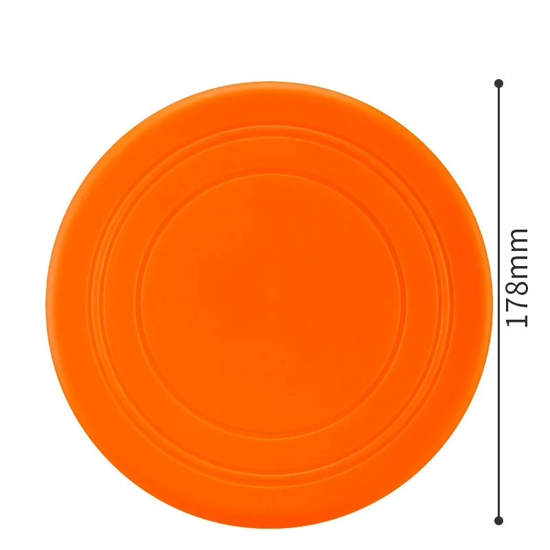 Flexible Silicone Flying Disc for Dogs - High-Performance Interactive Toy