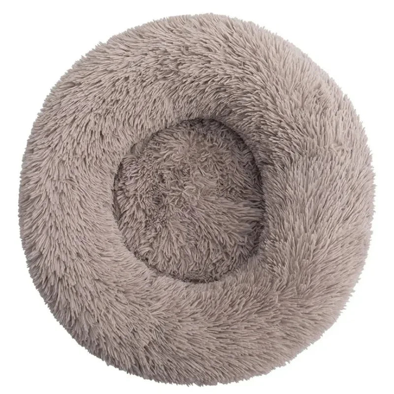 Fluffy Round Pet Bed (Machine Washable) - Maximum Comfort and Versatility