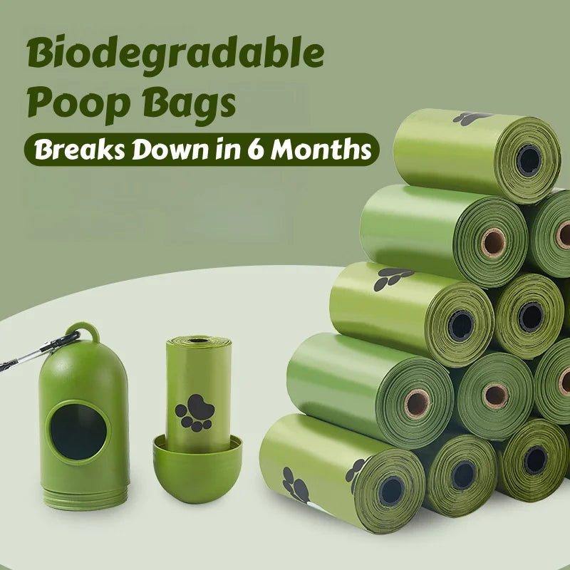 Eco-Friendly Biodegradable Dog Poop Bags