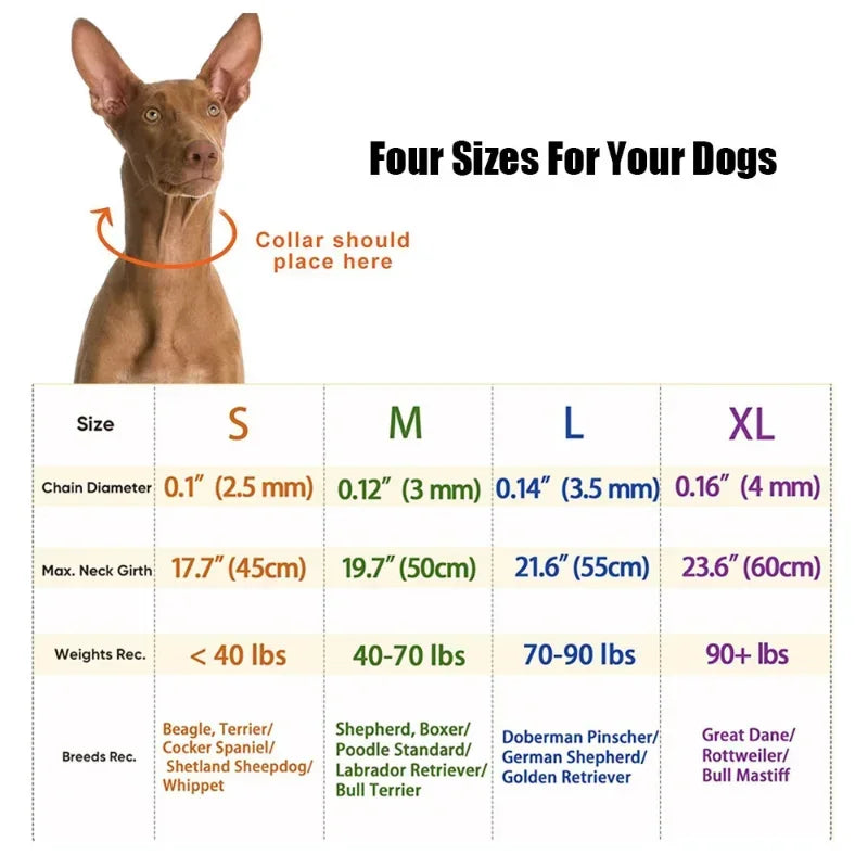 Safe-Correction Dog Prong Training Collar