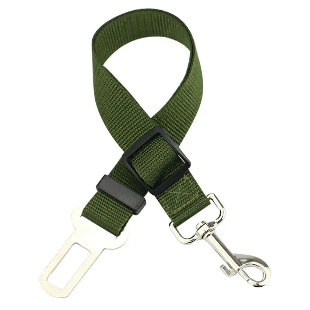 Universal Swivel Clip Adjustable Pet Safety Seat Belt