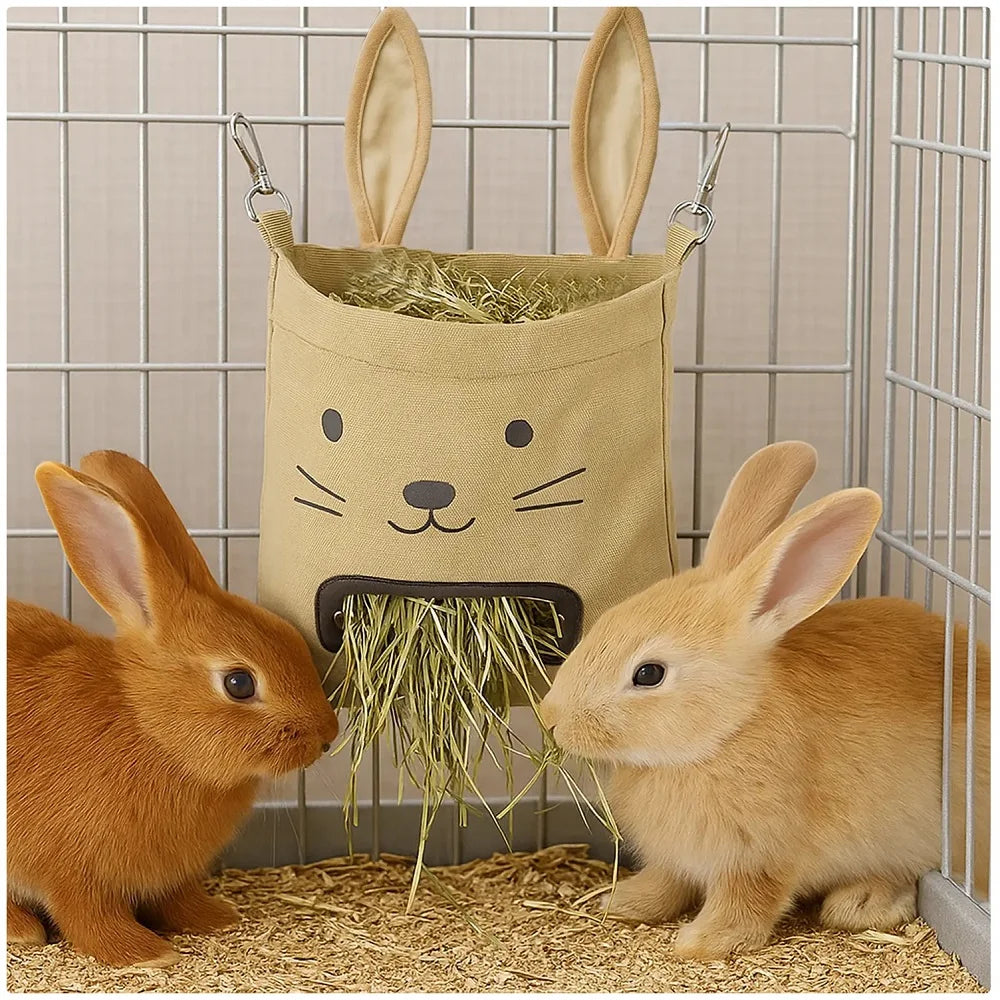 Bunny-Ears Hay Keeper