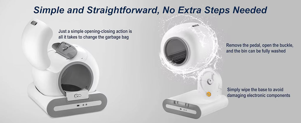 DOEL Self-Cleaning Smart Cat Litter Box with Wi-Fi & Radar Detection