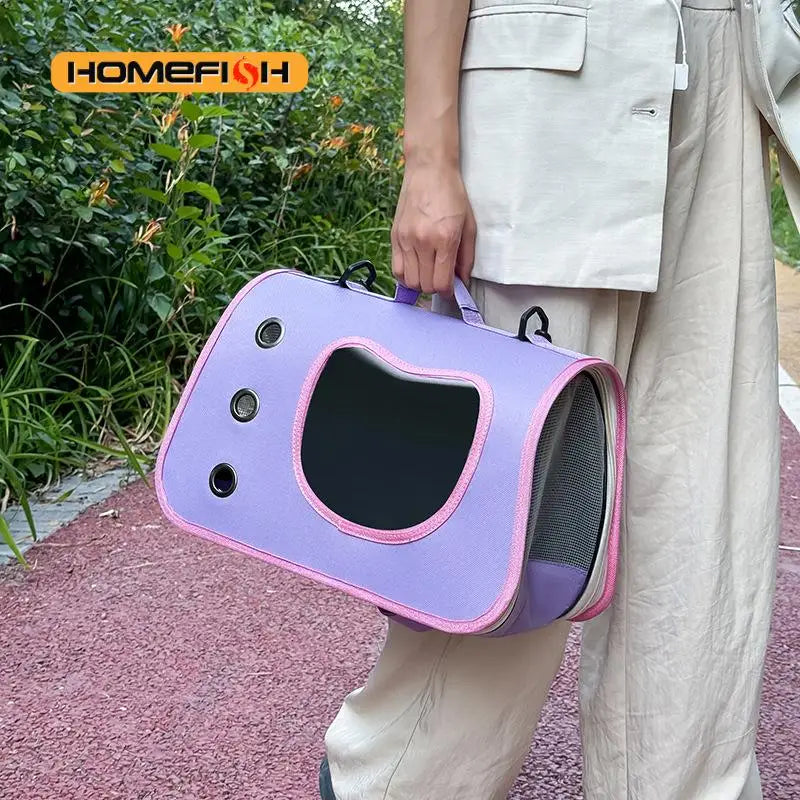 Clear-Heart View Soft-Sided Pet Carrier