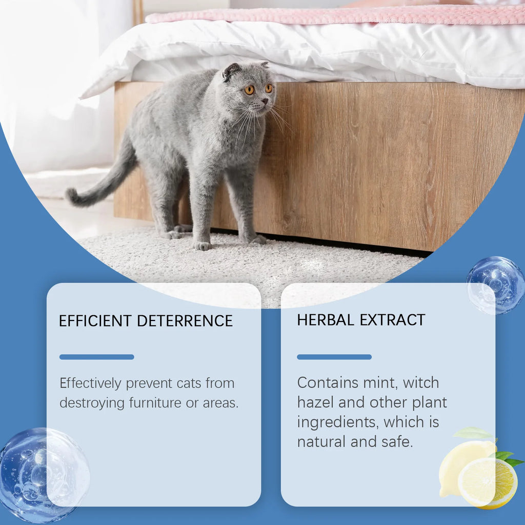 Herbal Anti-Scratch & Gnawing Deterrent Spray (100ml)