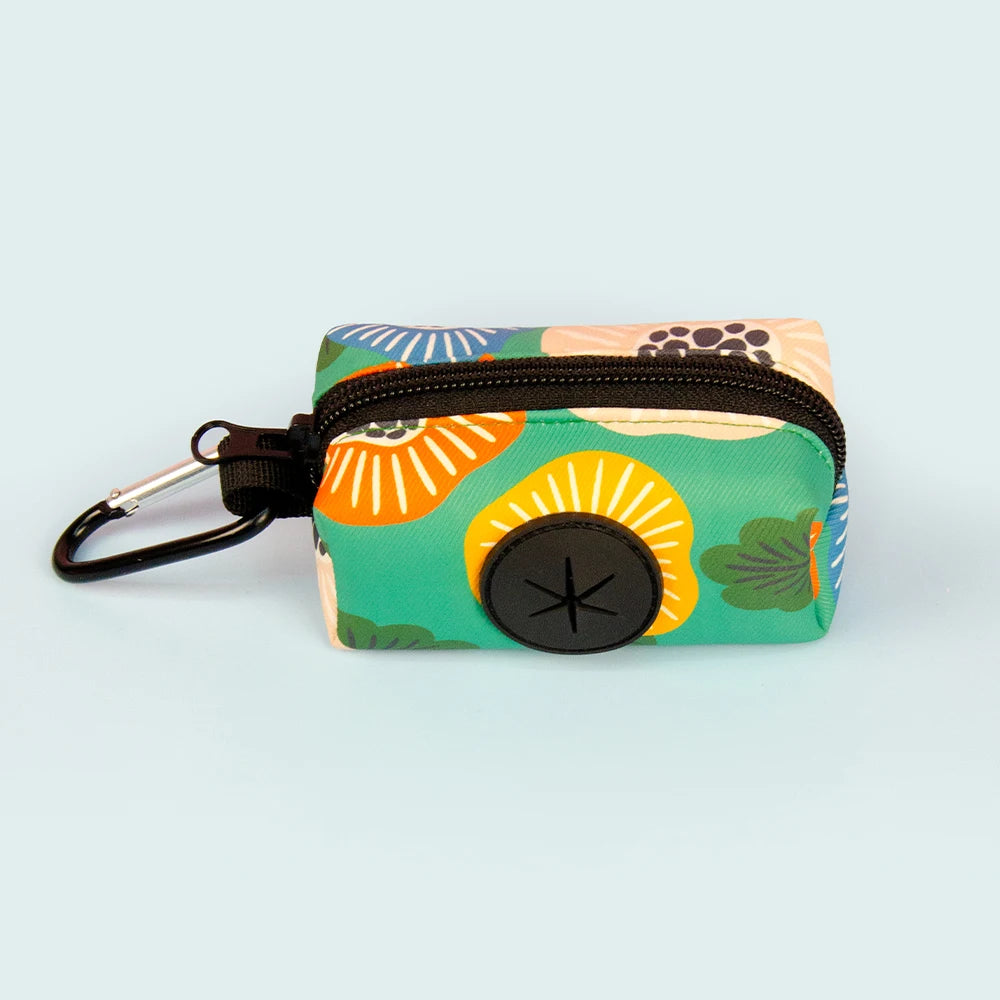 Stylish Zippered Waste Bag Dispenser Pouch