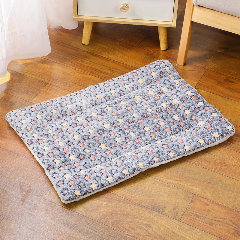 Fluffy Winter Pet Mat/Blanket (Assorted Prints) - Maximum Snuggle