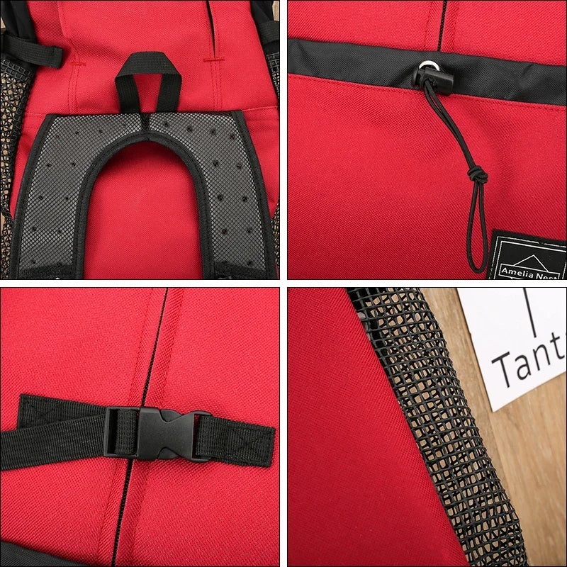 Ergonomic Hands-Free Pet Front Carrier Backpack