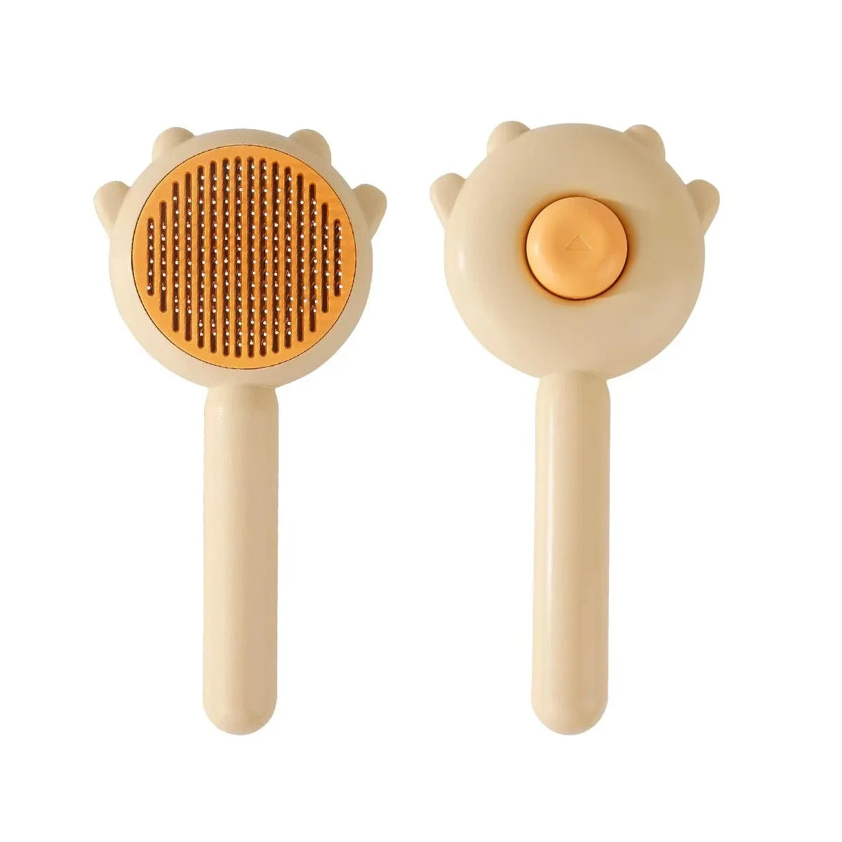 Quick-Release Self-Cleaning Pet Brush