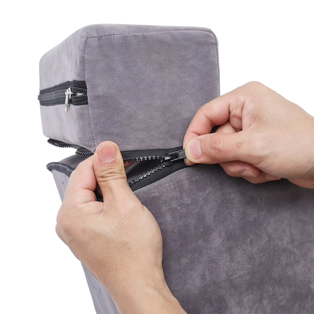 3-Step Adjustable Pet Stairs - Height Adjustment and Joint Support