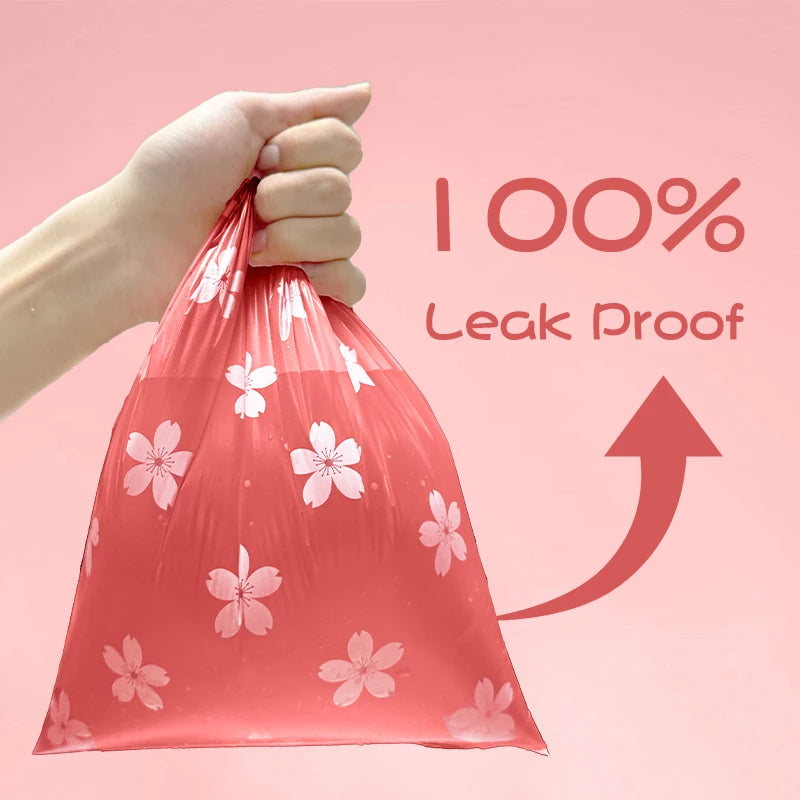 UltraStrong Floral Scented Dog Waste Bags (15 Bags Per Roll)