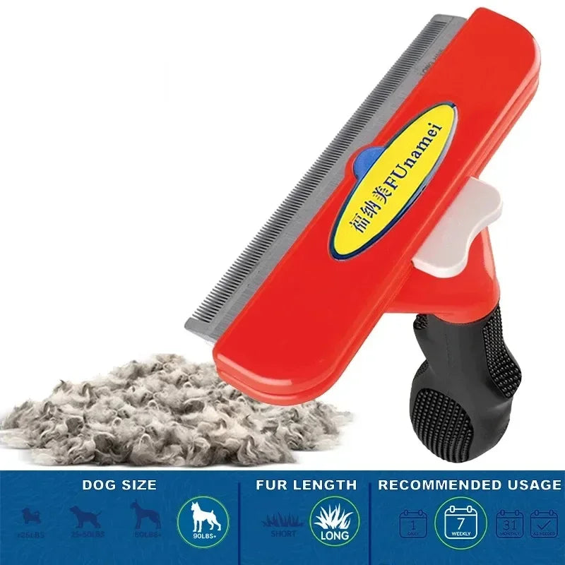 90% Shed Reduction Pro Deshedding Rake