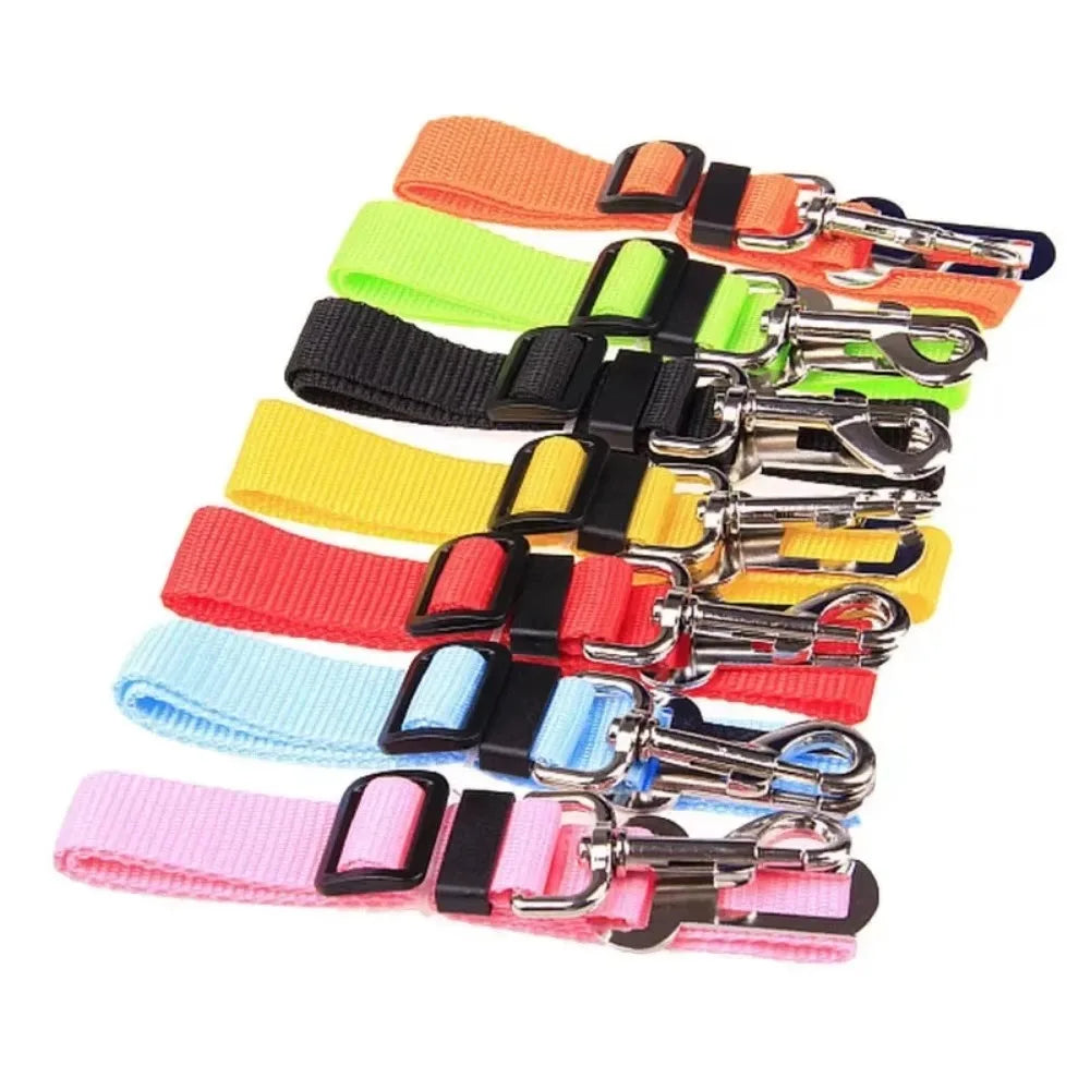 Universal Swivel Clip Adjustable Pet Safety Seat Belt