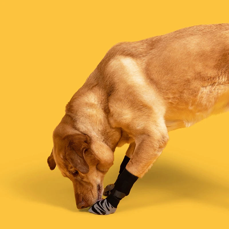 Stay-Put Velcro Anti-Slip Grip Dog Socks
