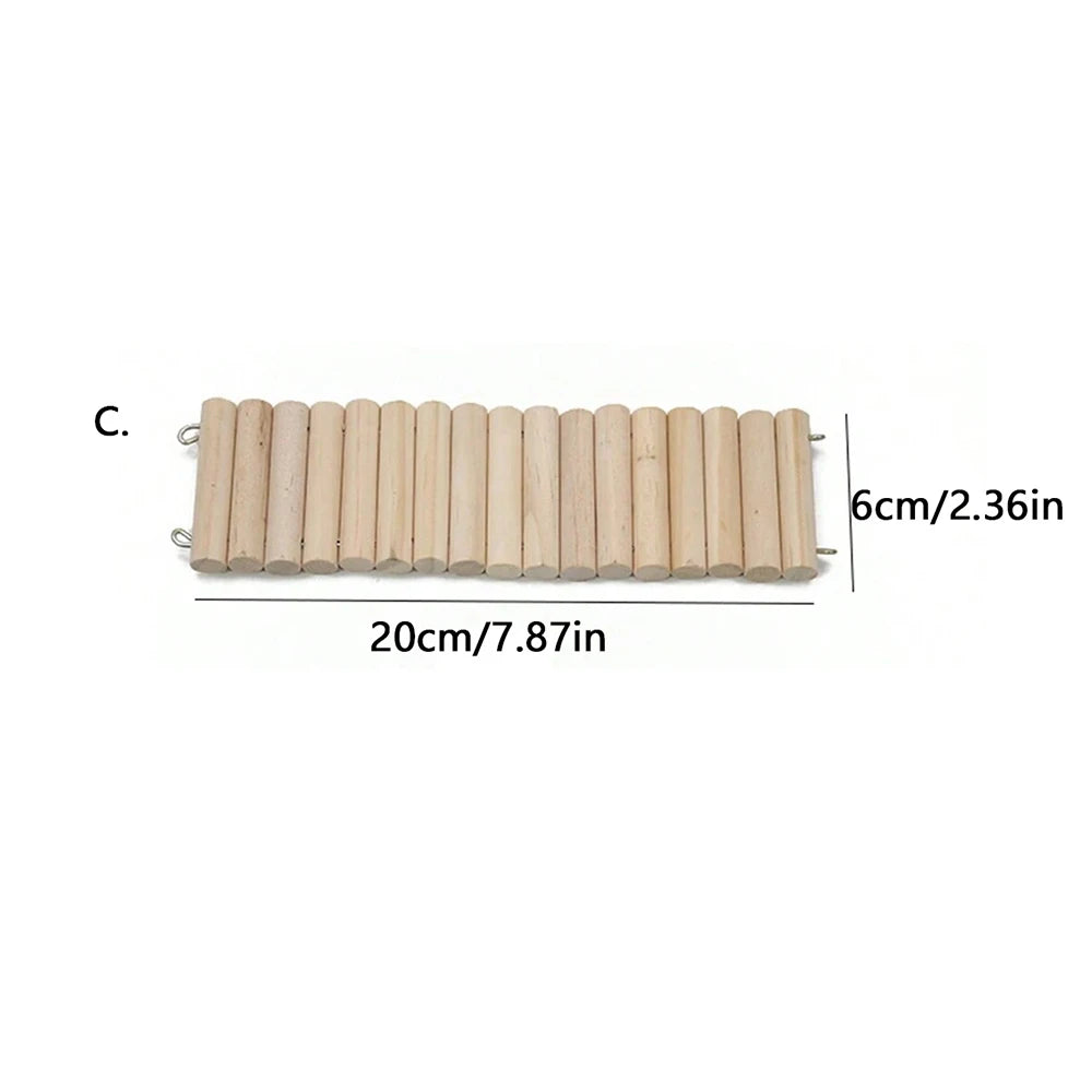 Flexible Wooden Exploration Bridge Set